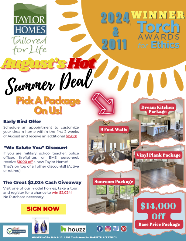 August’s Hot Summer Deal: August'S Promo August 2024 Promo